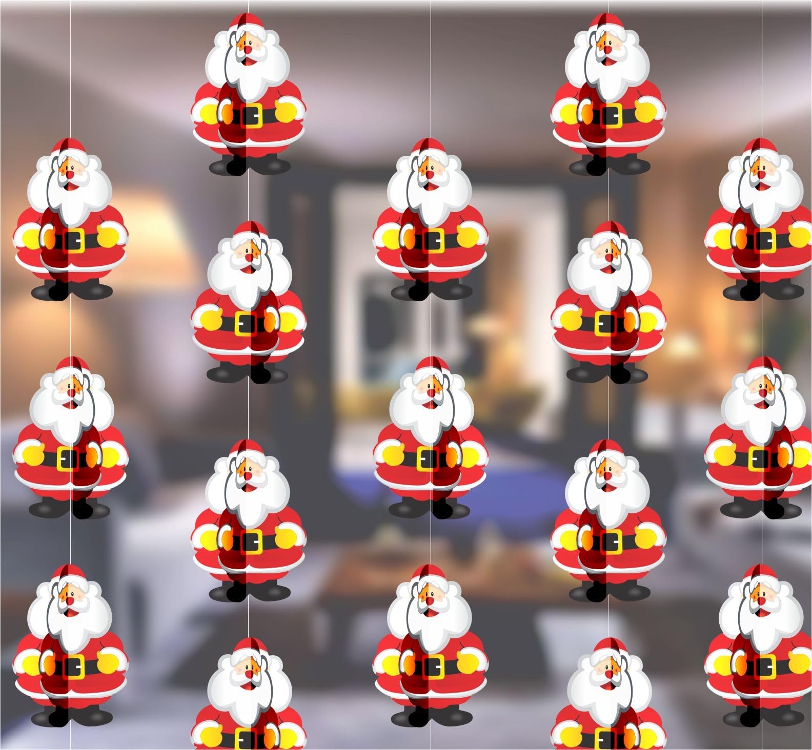 Amazon | TOYXE 40619 サンタクロース 3Dフリル クリスマス